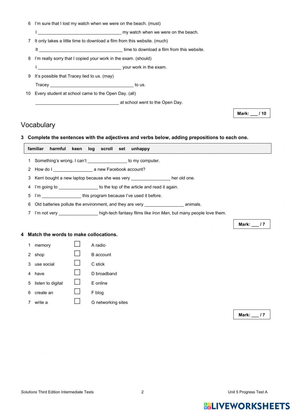 Progress Test Unit 5 Interactive Worksheet Live Worksheets progress-test-unit-5-interactive-worksheet-live-worksheets