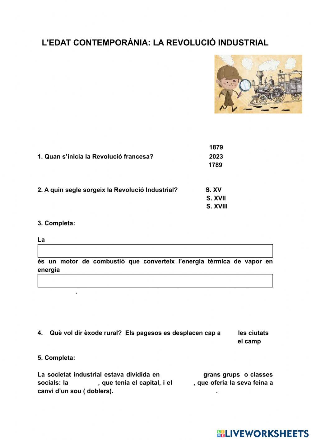 La Revolució Industrial