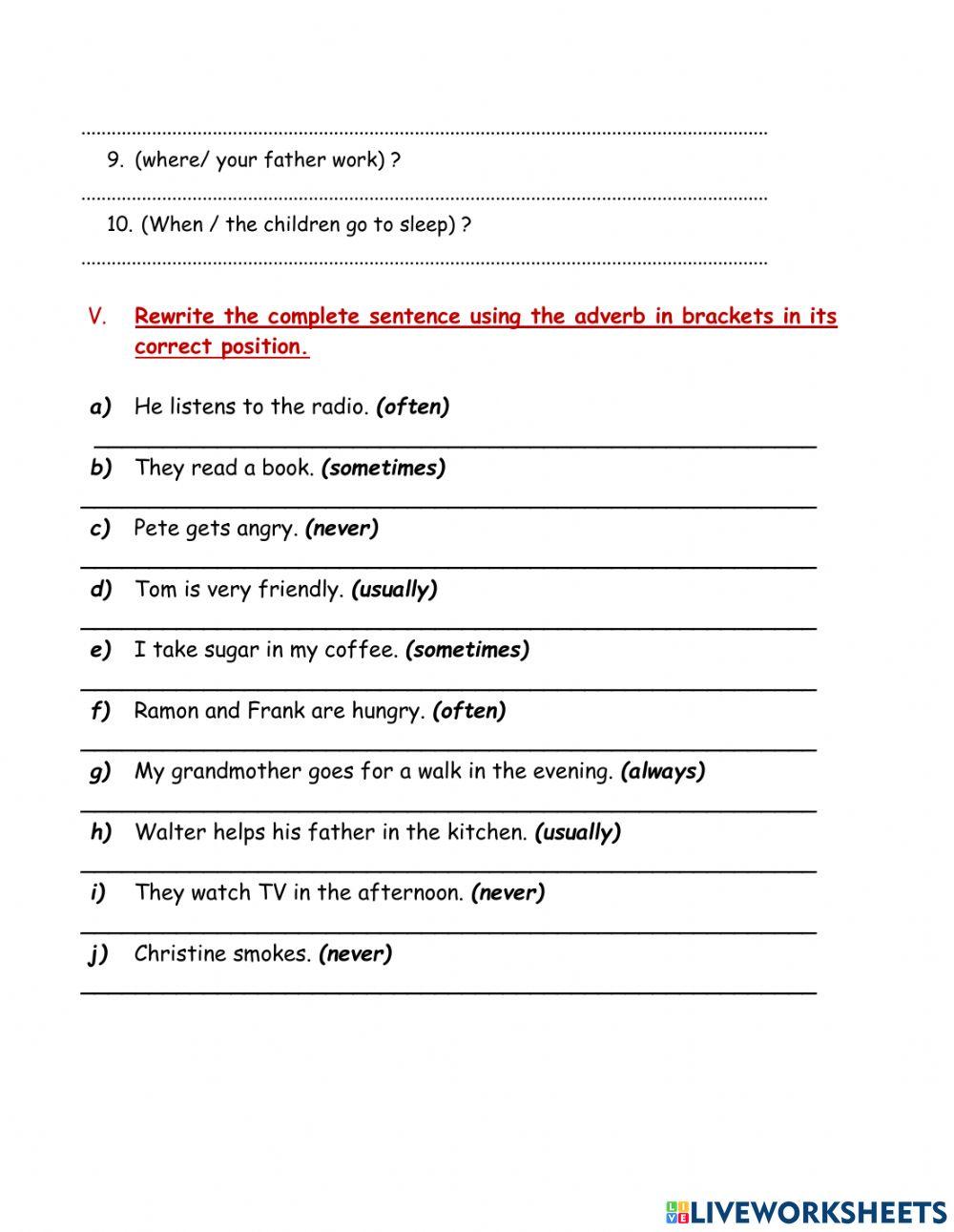 REVIEW FOR FINAL TEST 2