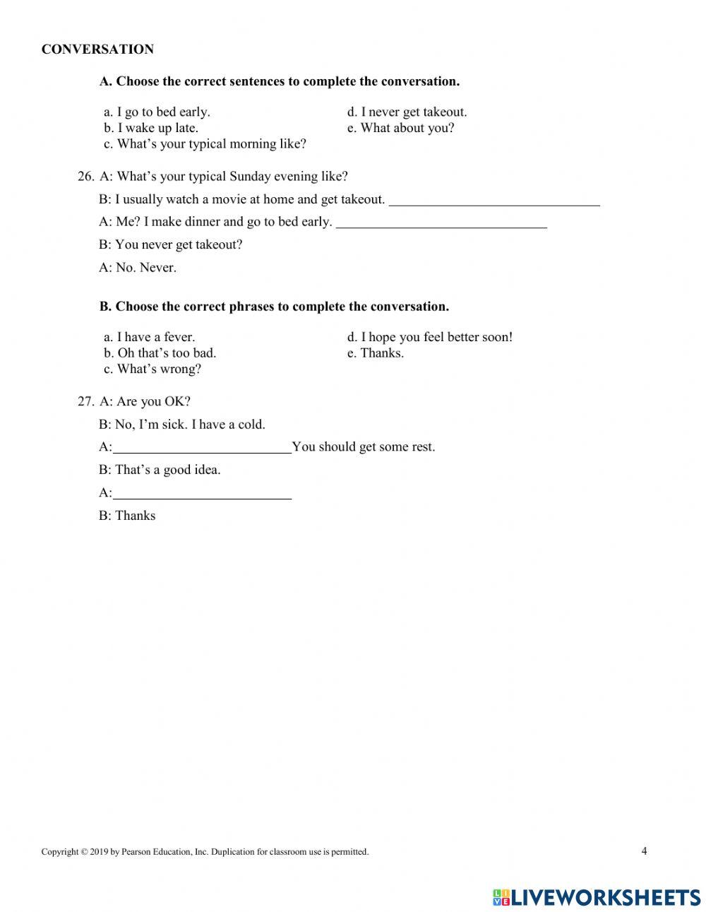 StartUp 2 Unit 6 Test 