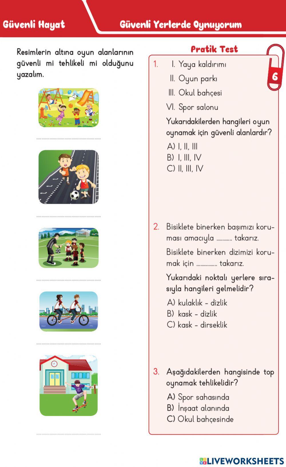 Güvenli Oyun Alanları