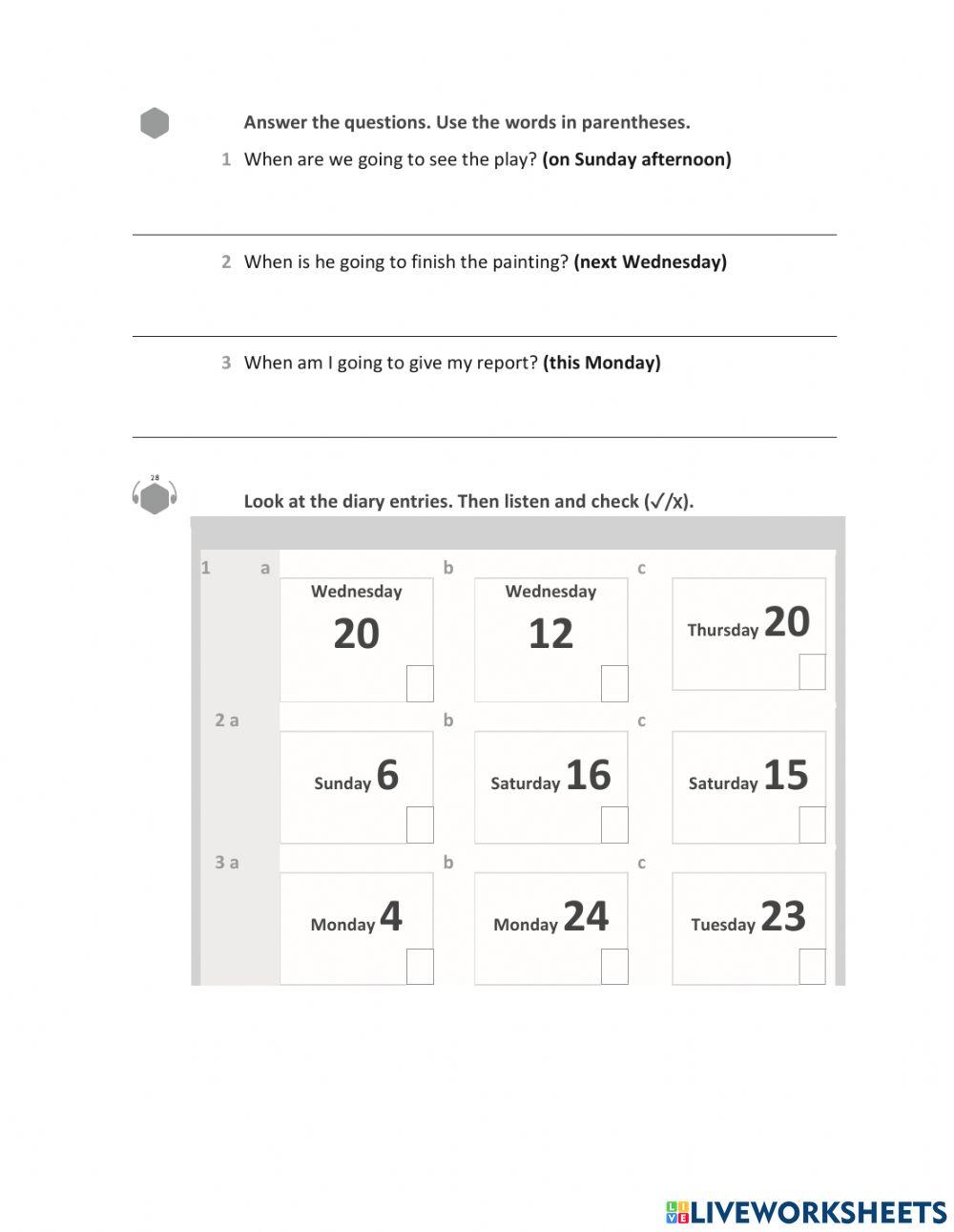 Quiz 1 Unit 7 Big English 4