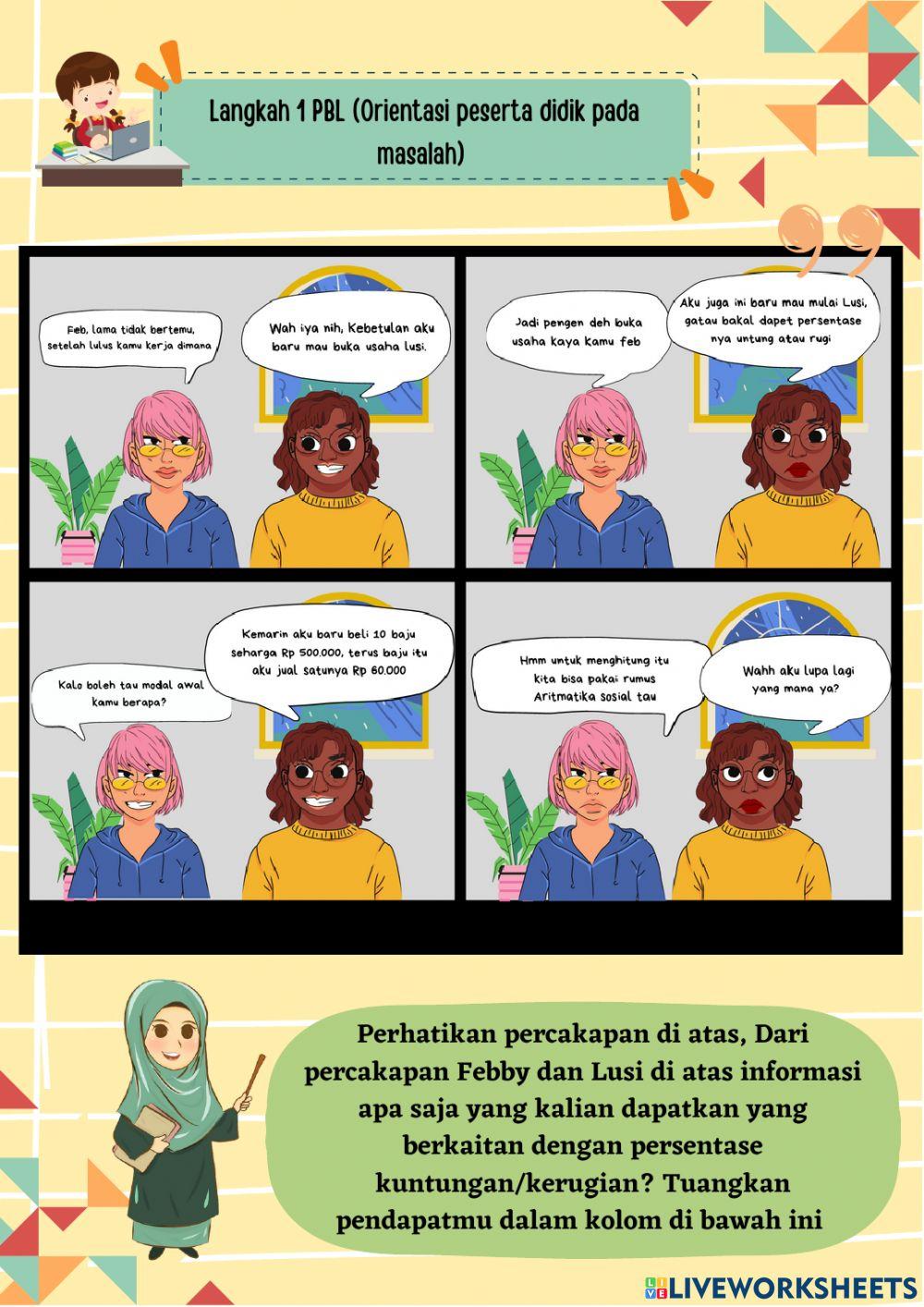 Lkpd Pertemuan 2 Aritmatika Sosial