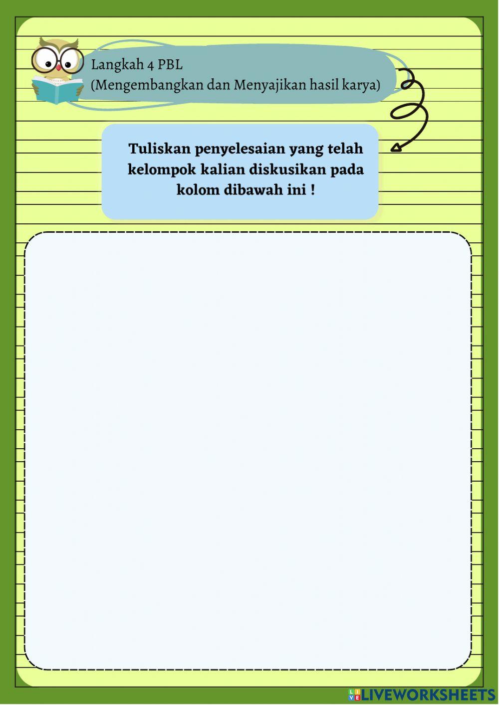 LKPD Aritmatika Sosial Pertemuan 5