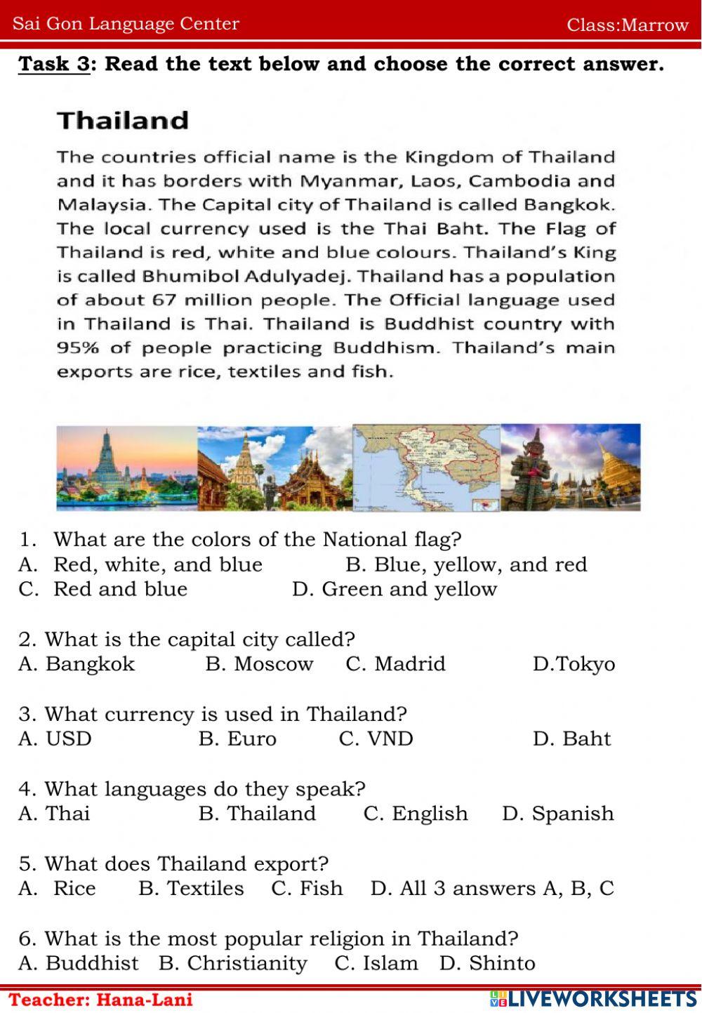 Countries and the past simple tense