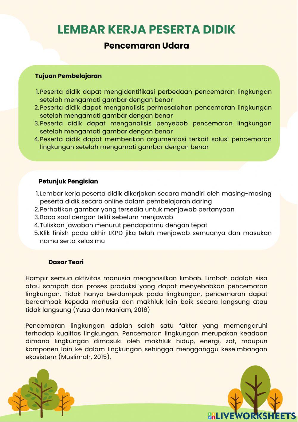 LKPD Pencemaran Udara