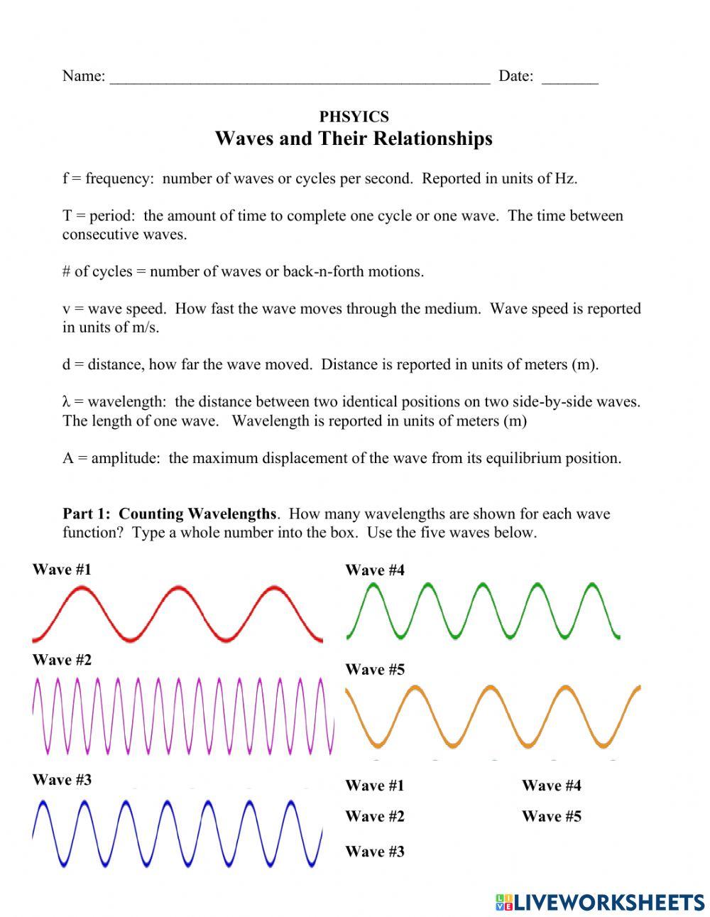 Wave Relationships