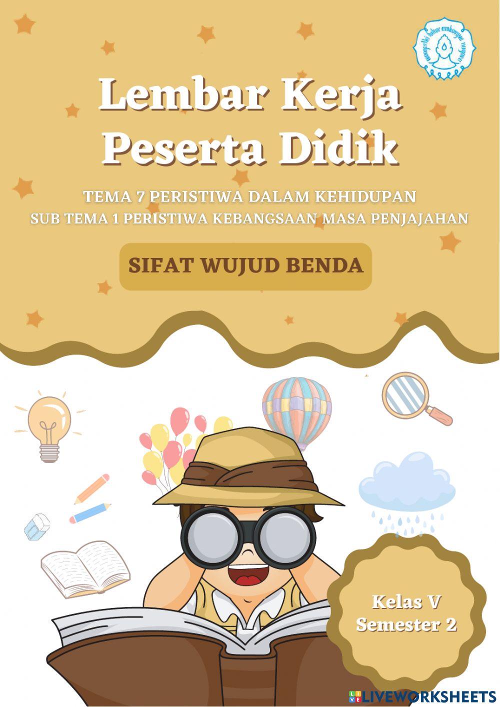 Ipa lkpd sifat-sifat wujud benda