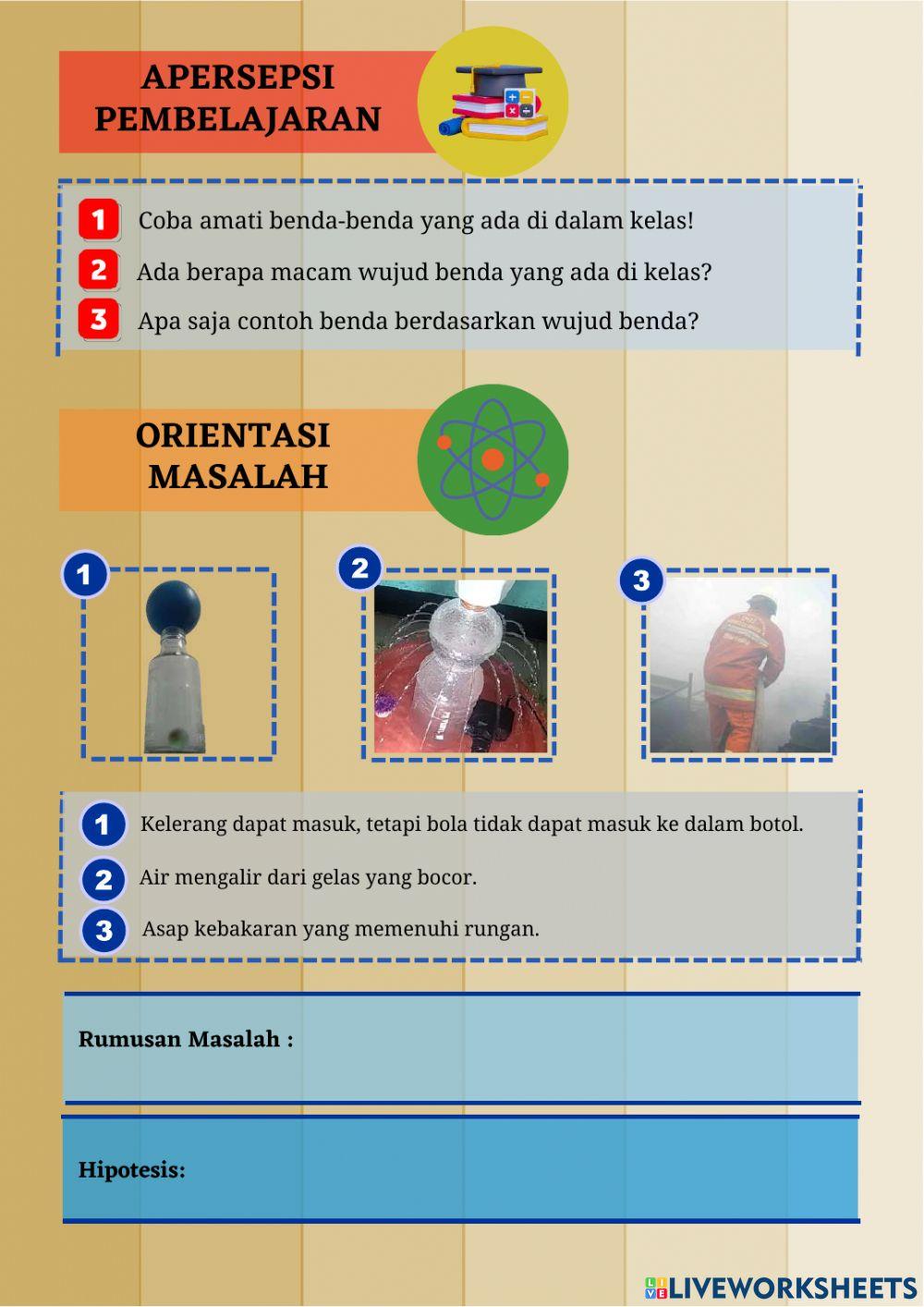 Ipa lkpd sifat-sifat wujud benda