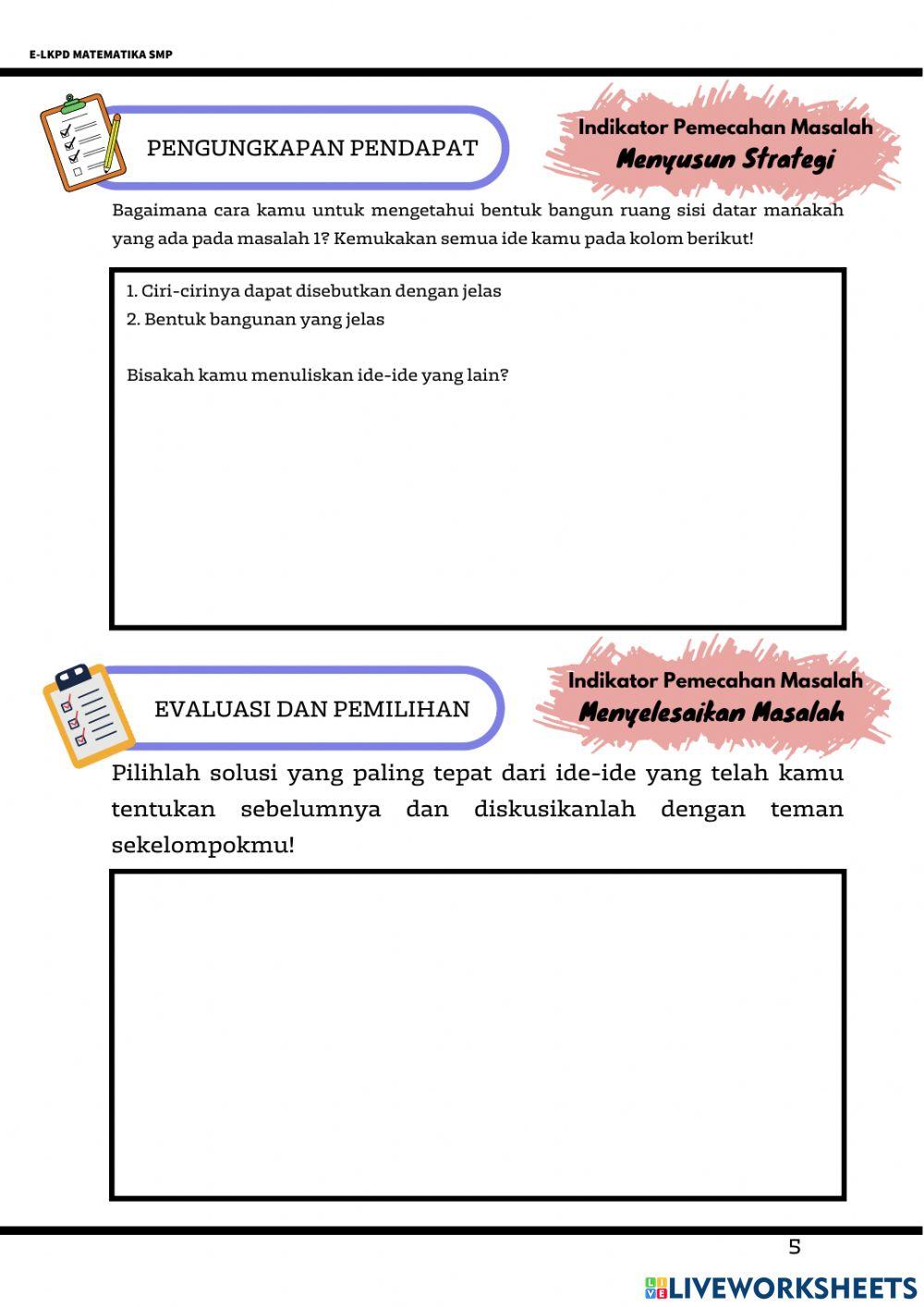 Mengenal bangun ruang sisi datar