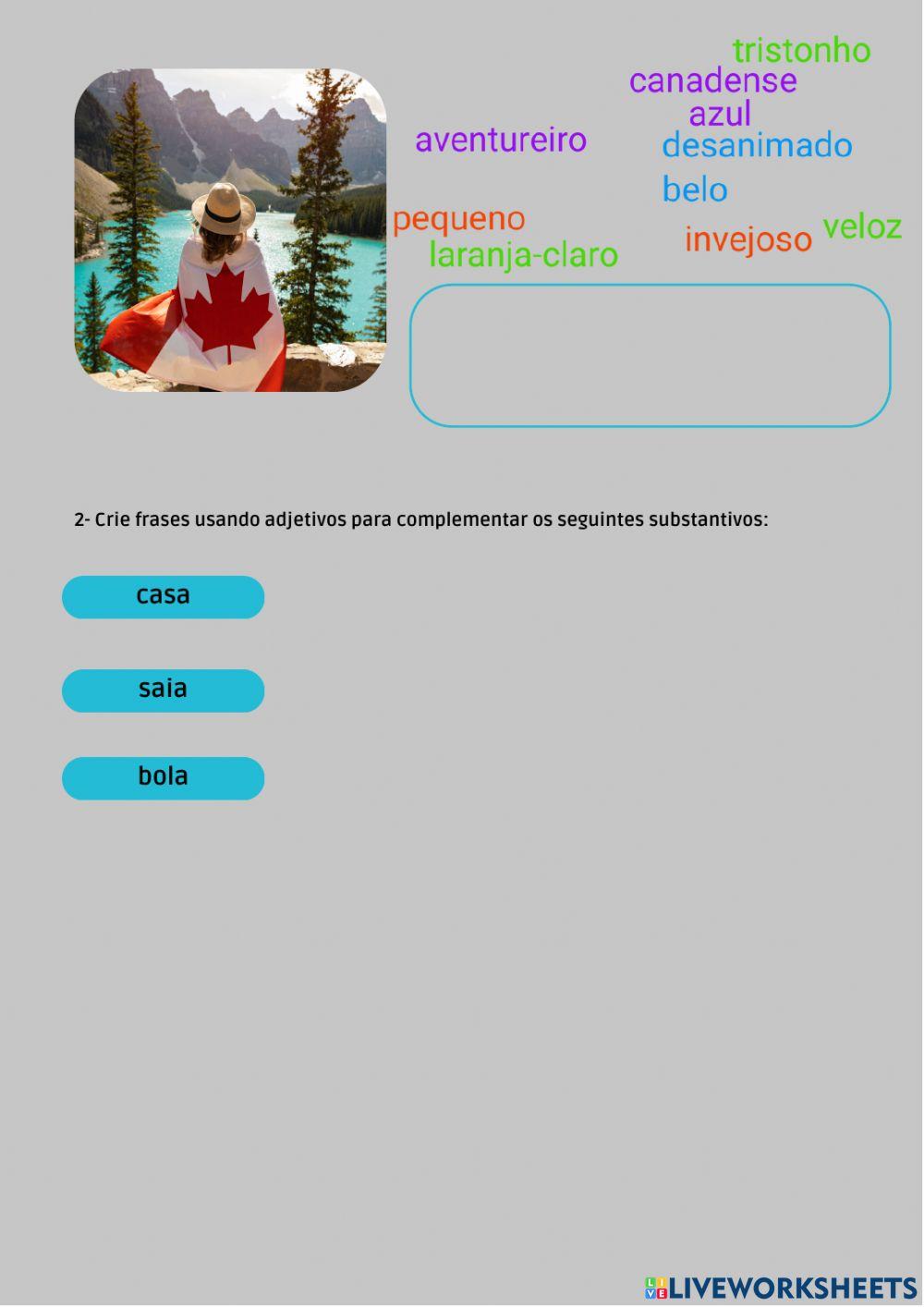 É assim... — Adjetivos