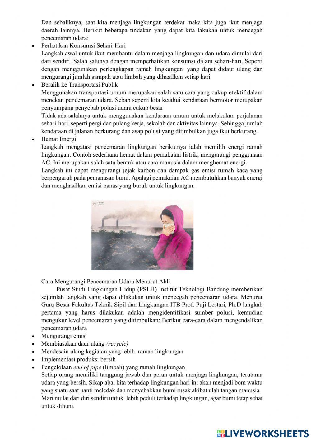 LKPD Pencemaran Udara (Kota Surabaya)