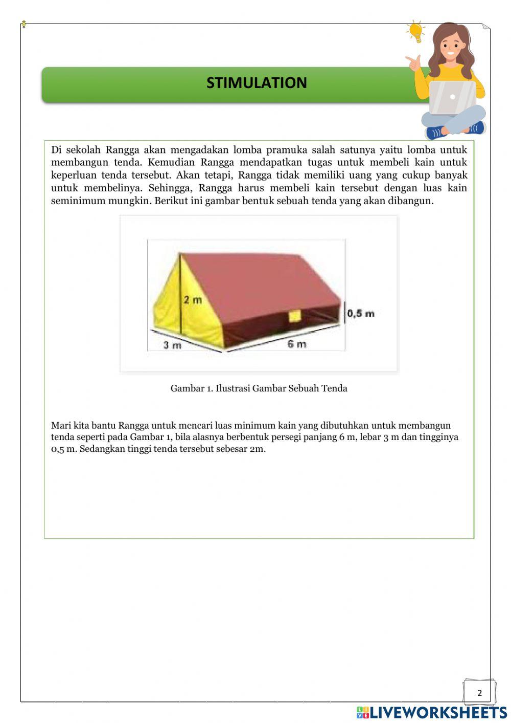 Luas permukaan prisma