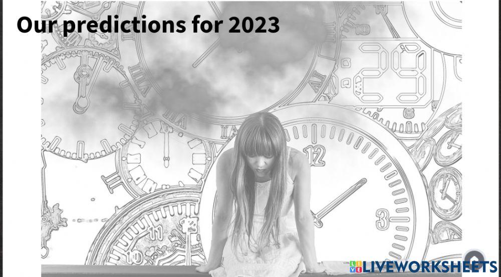 Predictions on 2023 Predictions on 2023