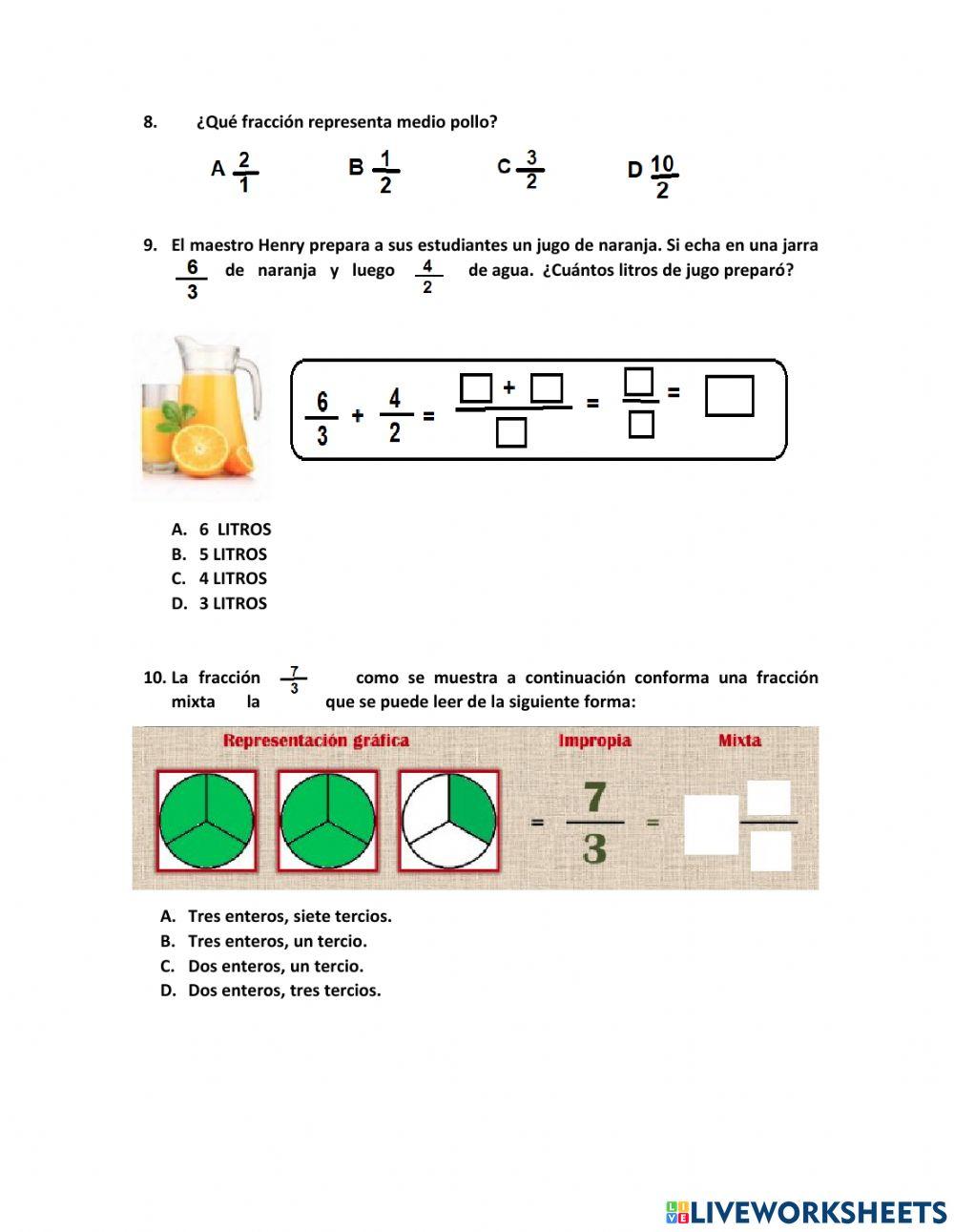 Prueba saber 5 matemáticas 2023