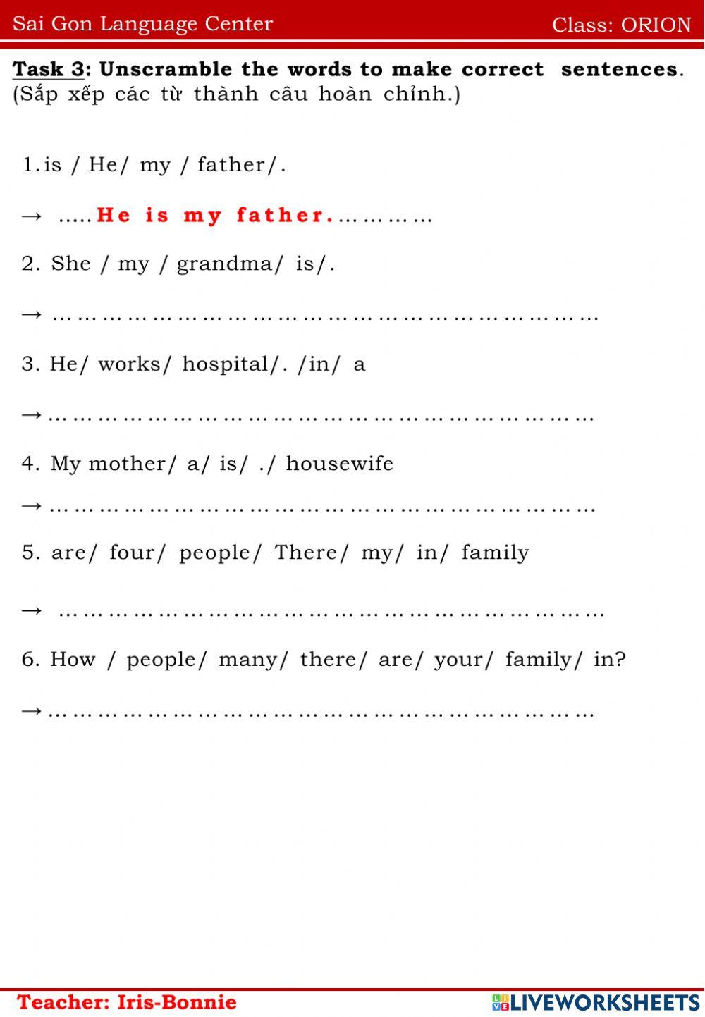 FFs1-Unit 6: Billy's Teddy