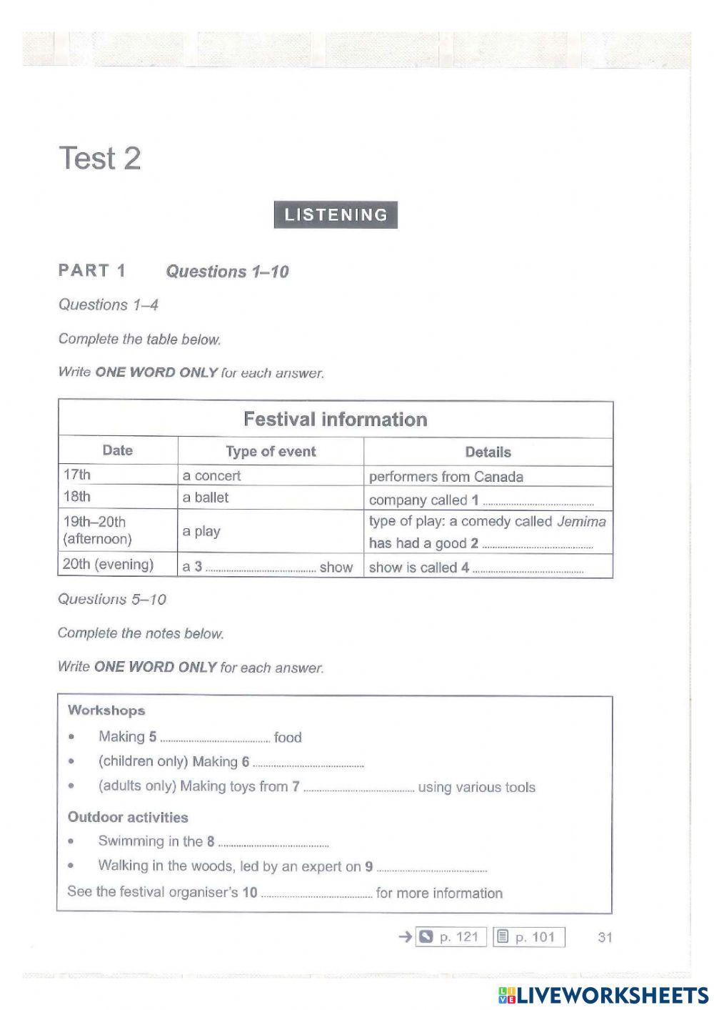 ielts-cambride-15-listening-test-2-worksheet-live-worksheets