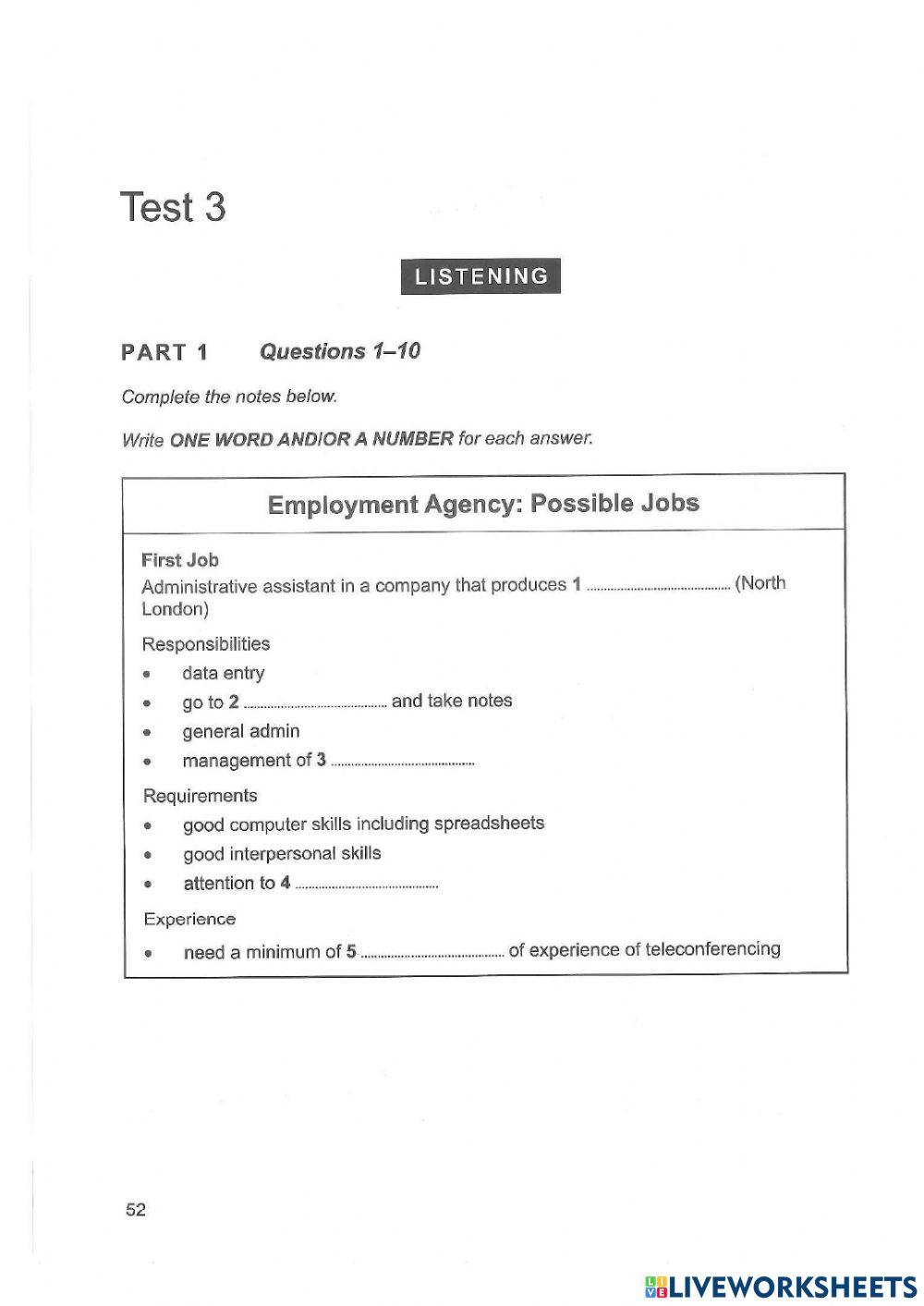 Ielts cambridge 15 - listening test 3