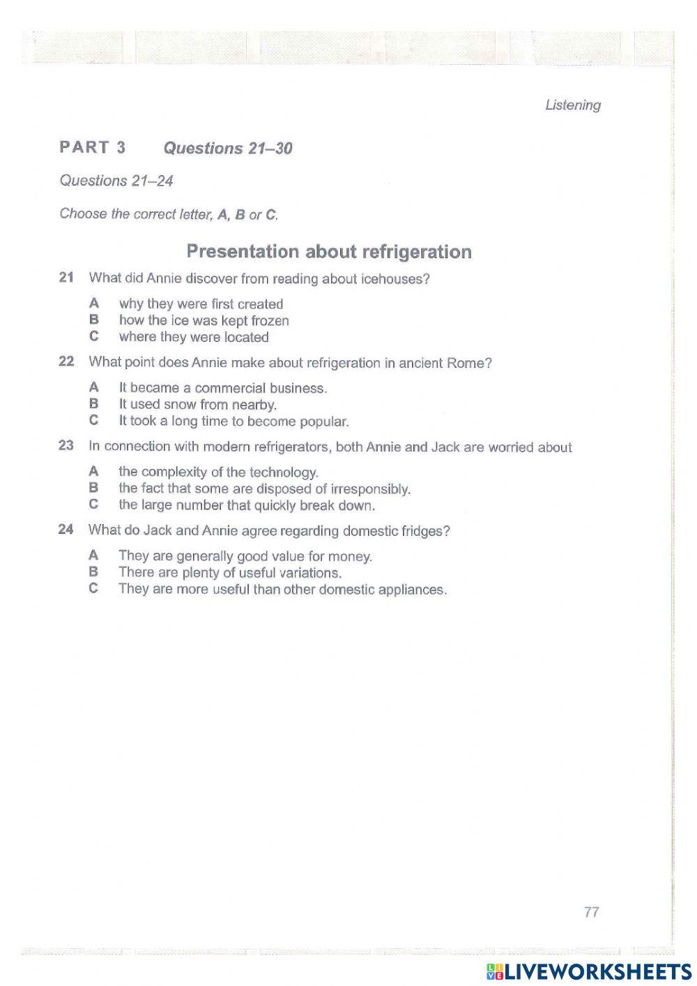 Ielts cambridge 15 - listening test 4