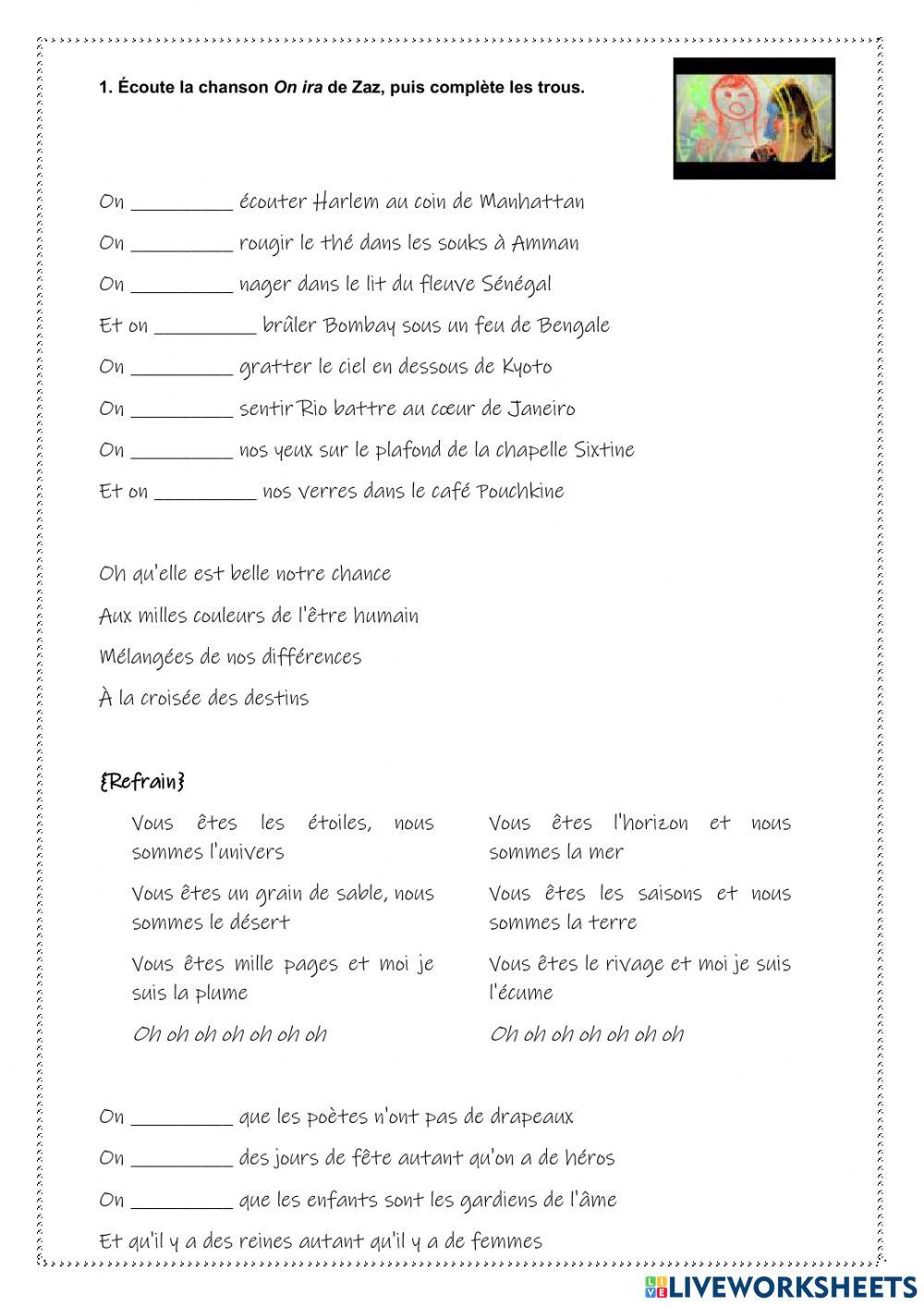 On ira-Zaz-Futur simple