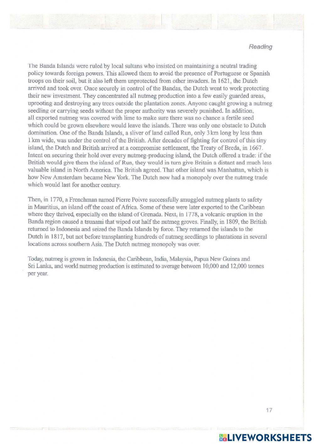 Ielts cambridge 15 - reading test 1 - part 1