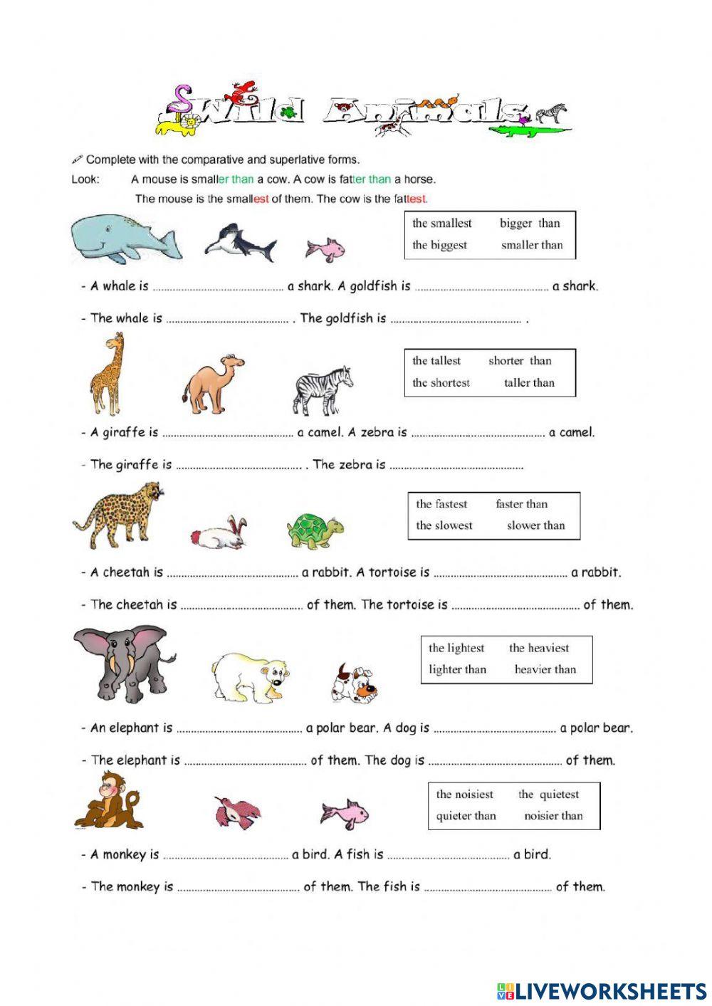 Comparatives Comparatives