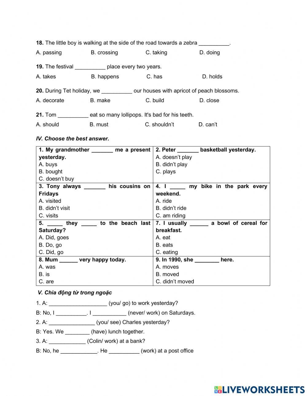 Global success 7-Giữa kì II