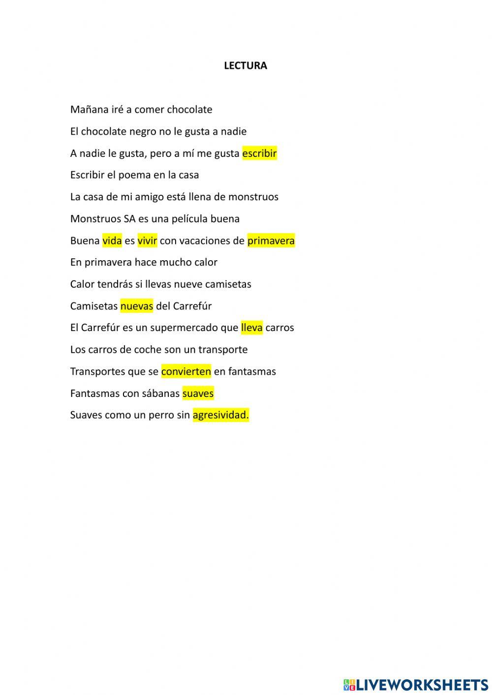 Lectura encadenada 2