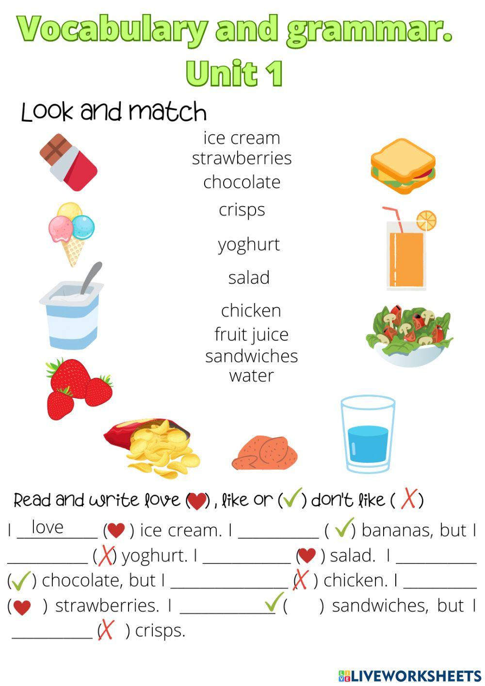 Ficha 2 Vocabulary and Grammar Ficha 2 Vocabulary and Grammar
