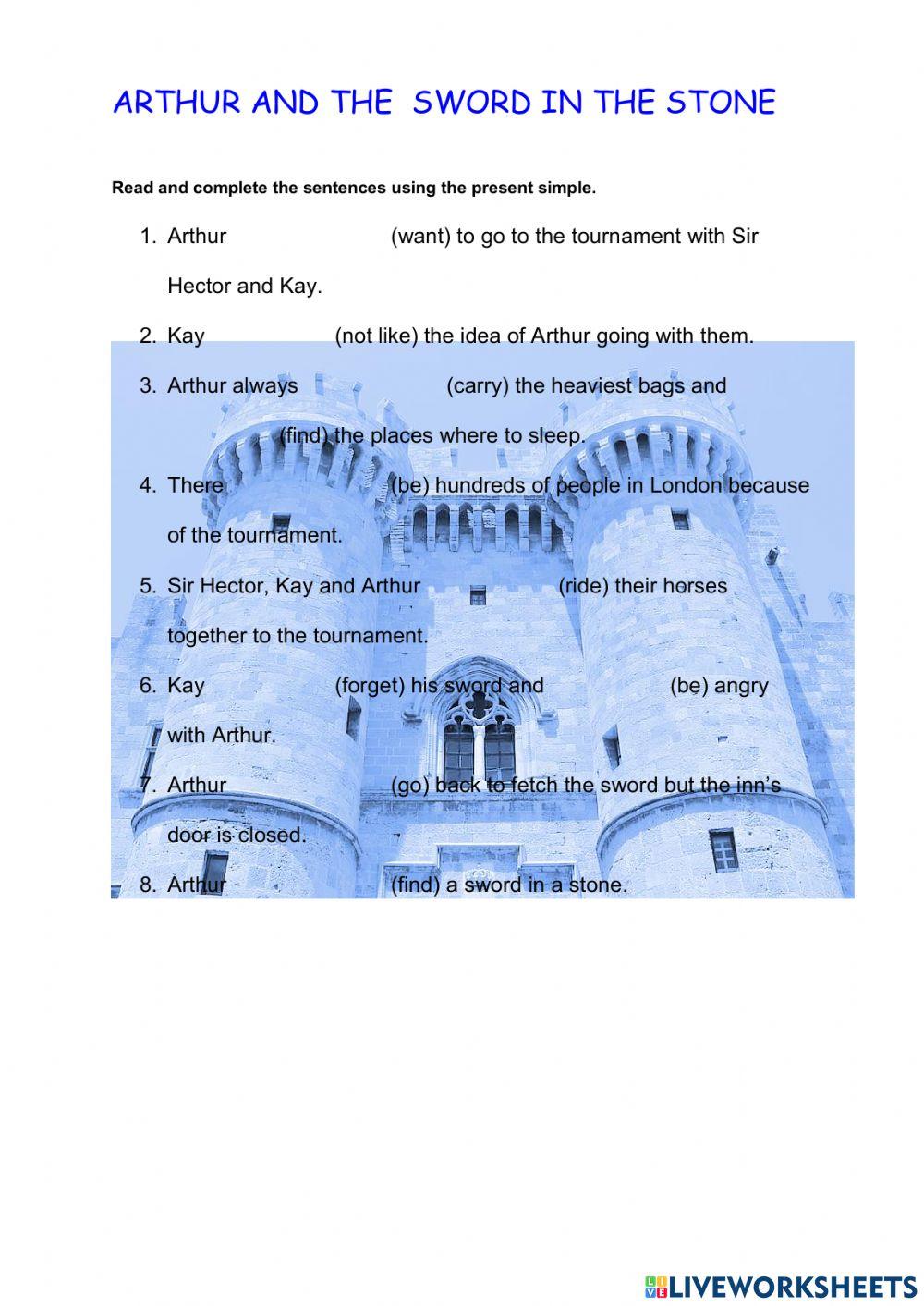 The sword in the stone