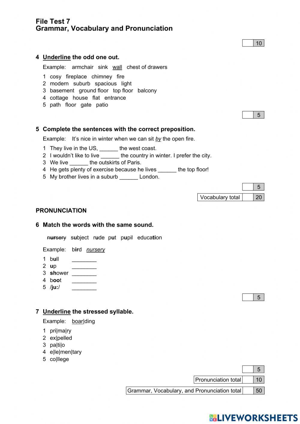 NEF INT - Test 7 - V, G & P