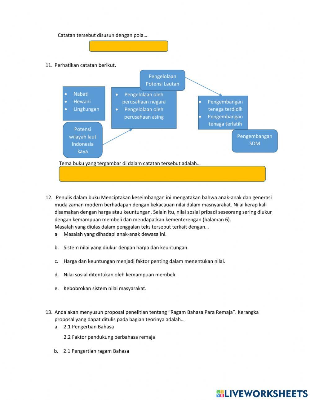 Ujian tengah semester basindo kelas xi