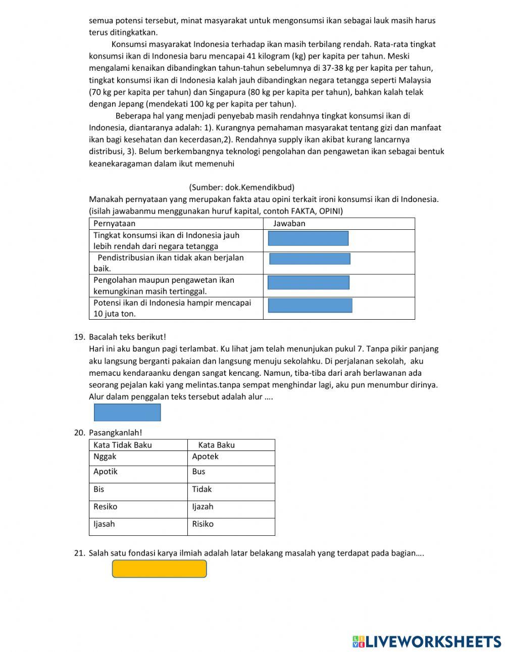 Ujian tengah semester basindo kelas xi