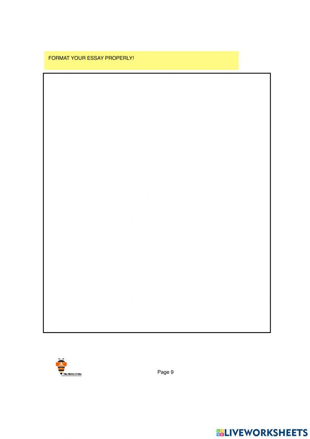 2023 Week 10 Upper Sec Essay Writing - Personal Recount (set 9-wk9)