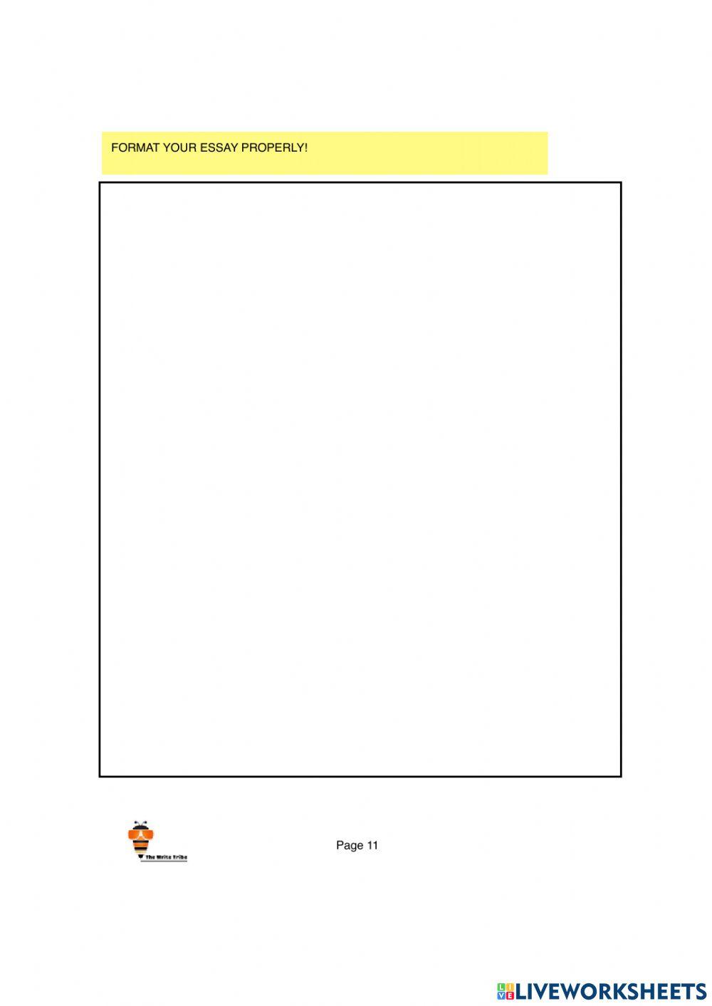 2023 Week 10 Upper Sec Essay Writing - Personal Recount (set 9-wk9)