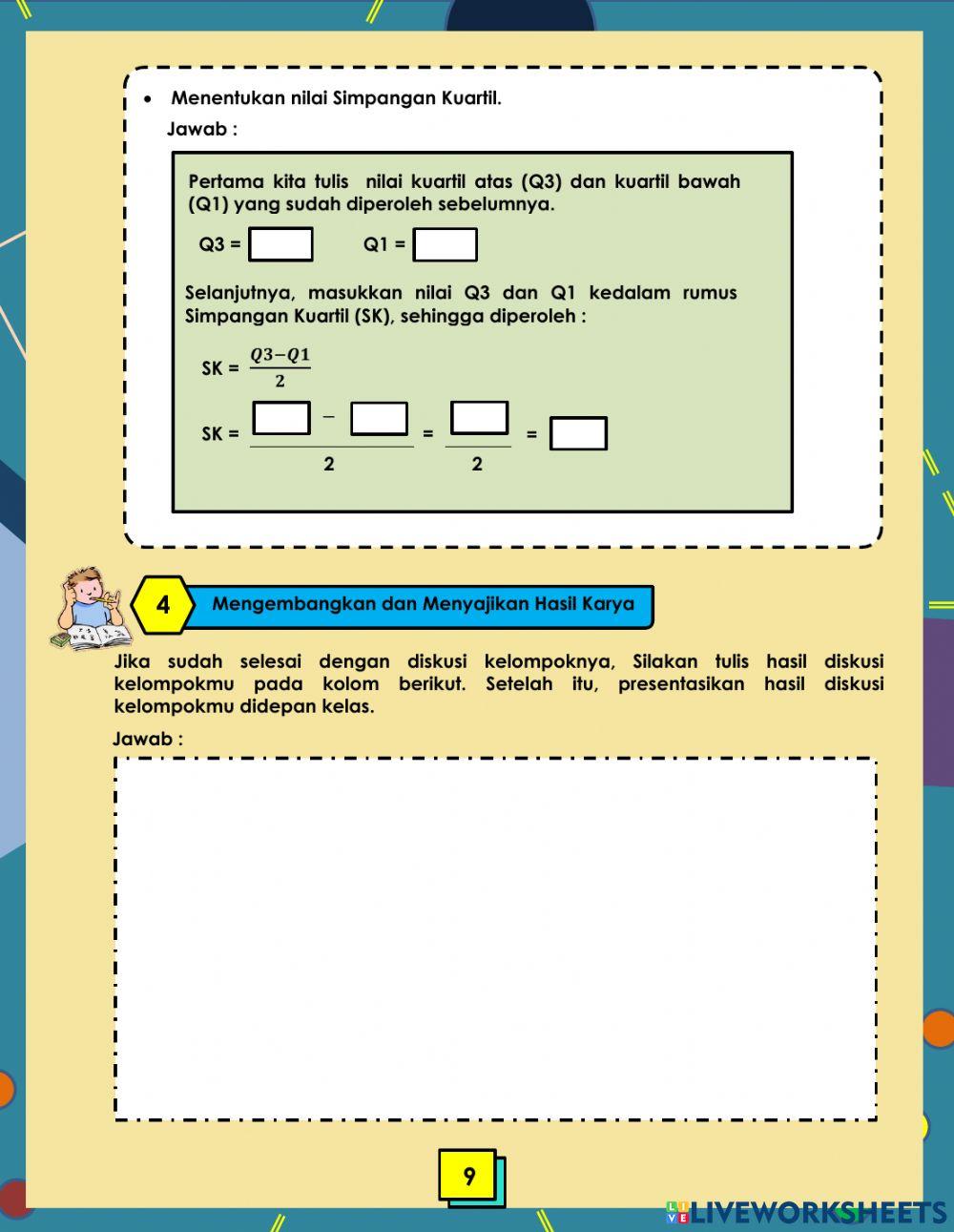 Lembar Kerja Peserta Didik Elektronik (E-LKPD) Berbasis Problem Based Learning
