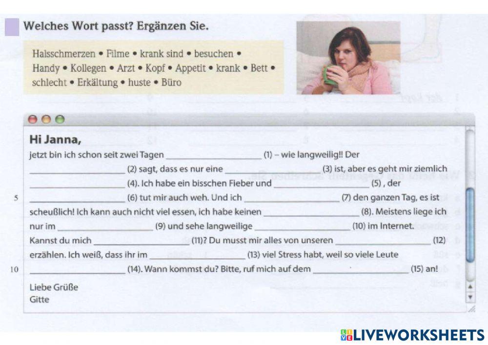 Gesundheit und Krankheit