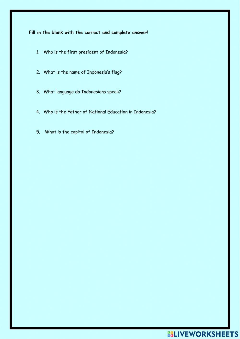 COUNTRIES AND NATIONALITY