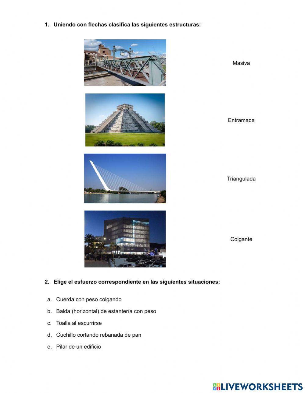 Estructuras y mecanismos