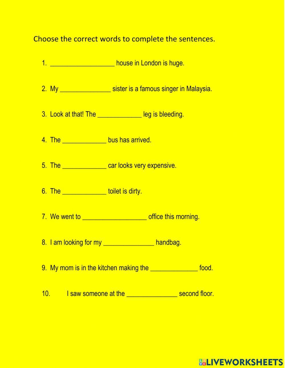 Yellow Apostrophe Yellow Apostrophe