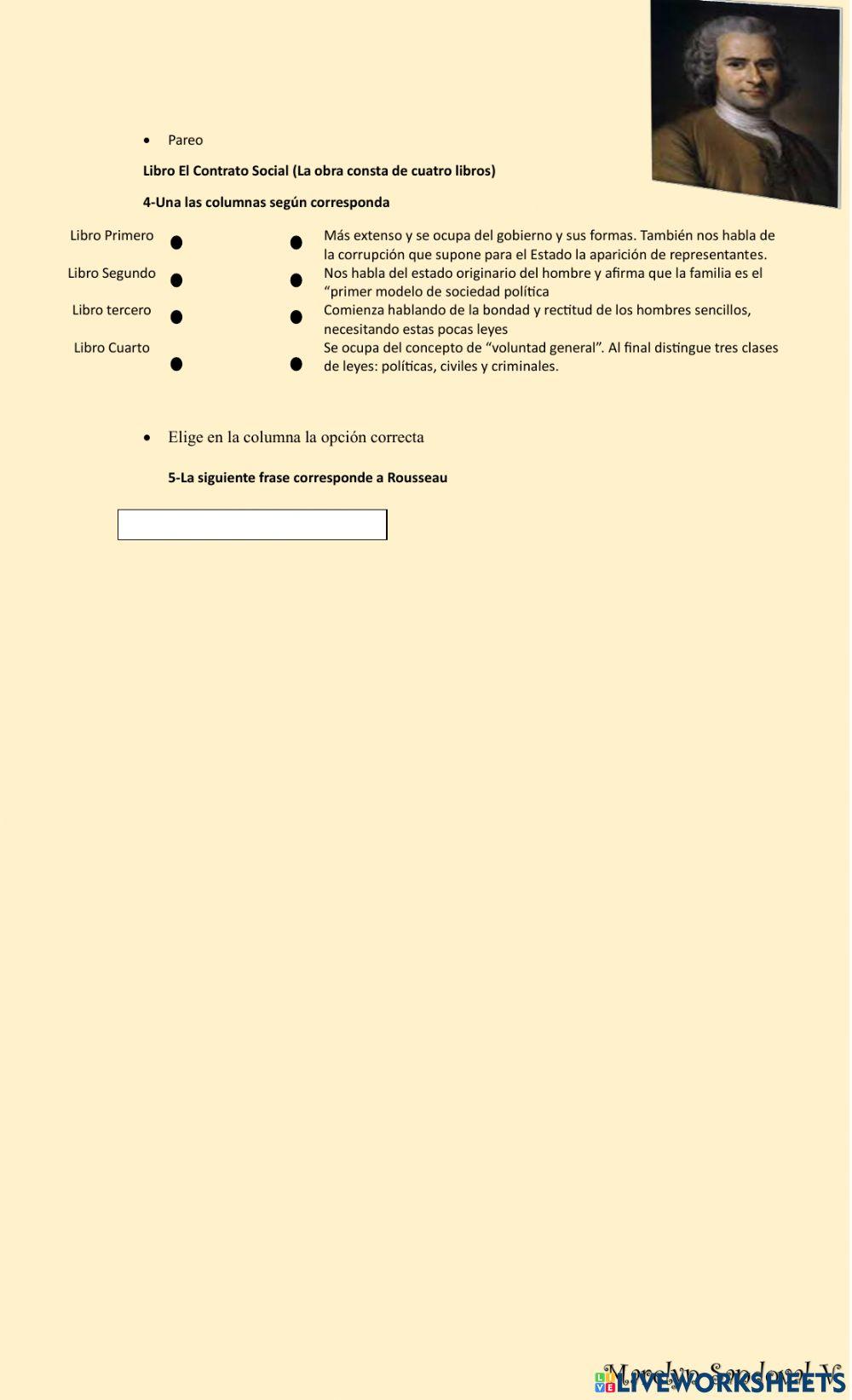 Juan Jacobo Rousseau