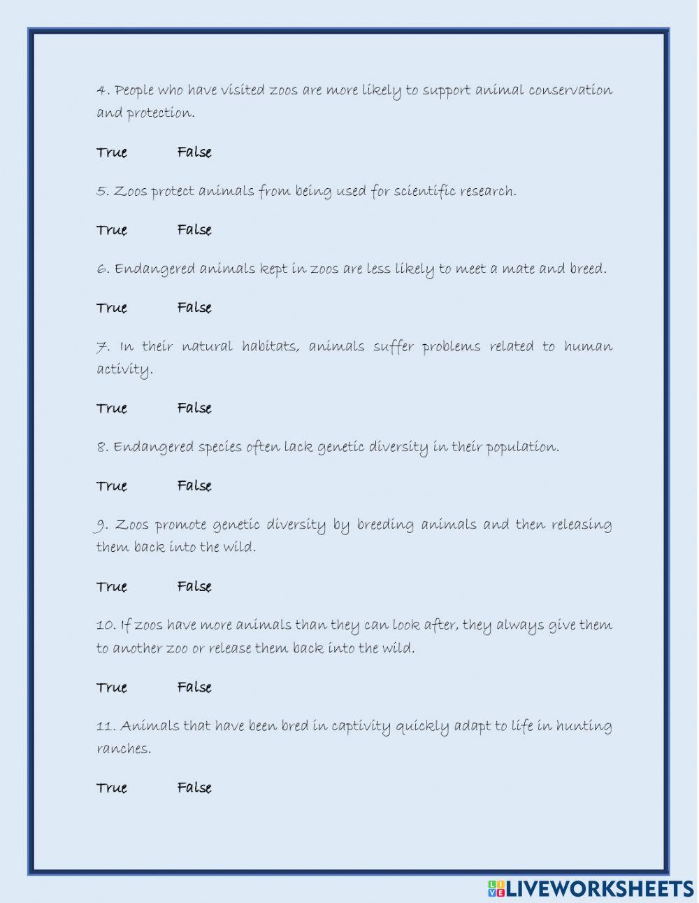 Are zoos a good thing?