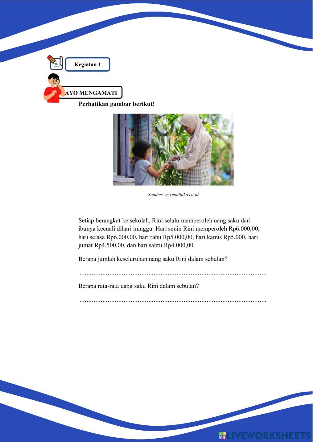 Pengolahan Data Mean