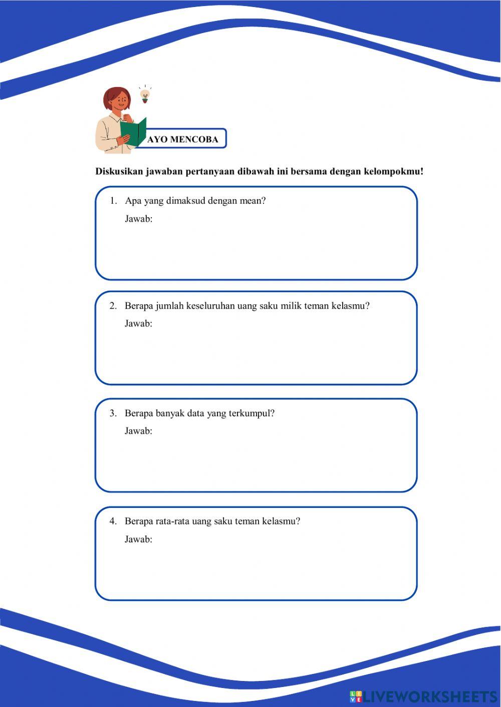 Pengolahan Data Mean