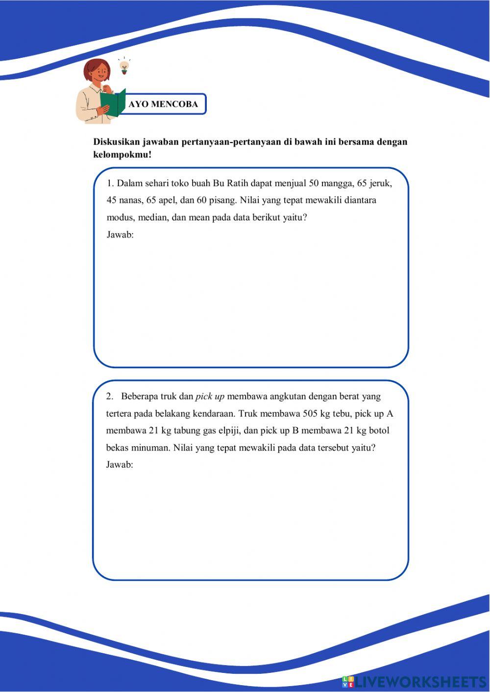 Pengolahan Data Mean