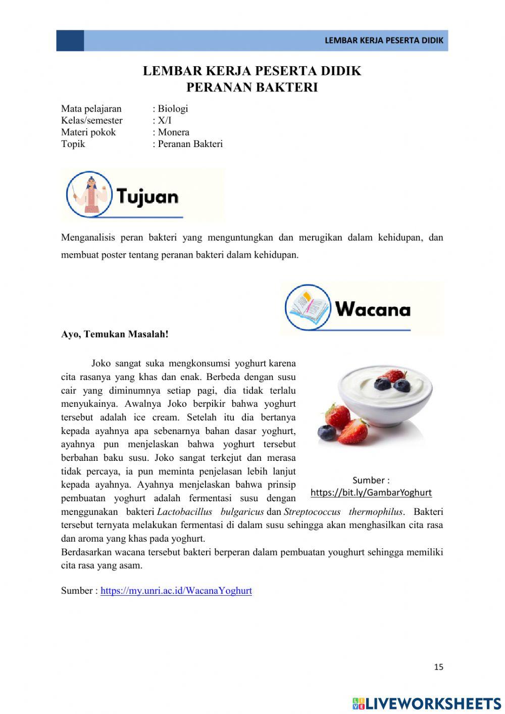 E-lkpd pertemuan 3 peranan bakteri