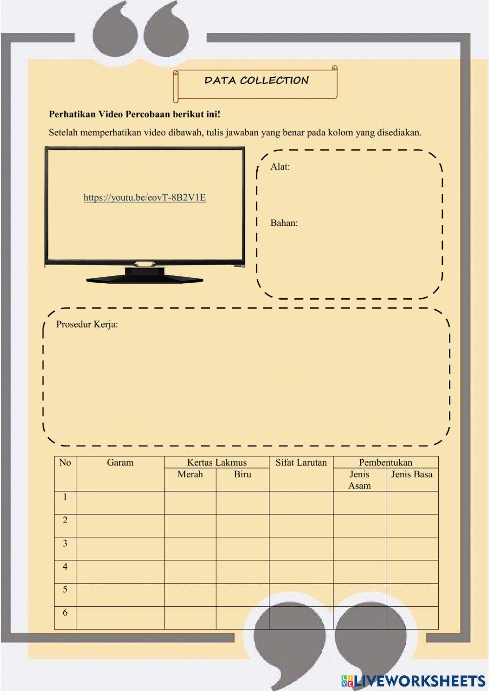 E-LKPD Hidrolisis Garam Pertemuan ke-1 Kelas XI