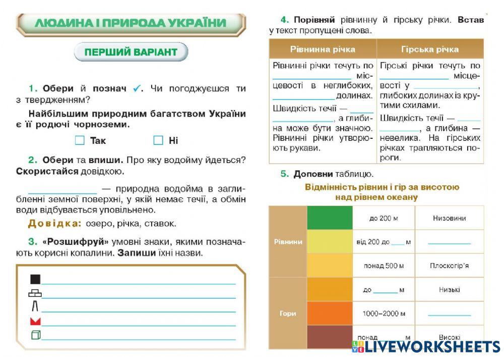 Діагностувальна робота № 5
