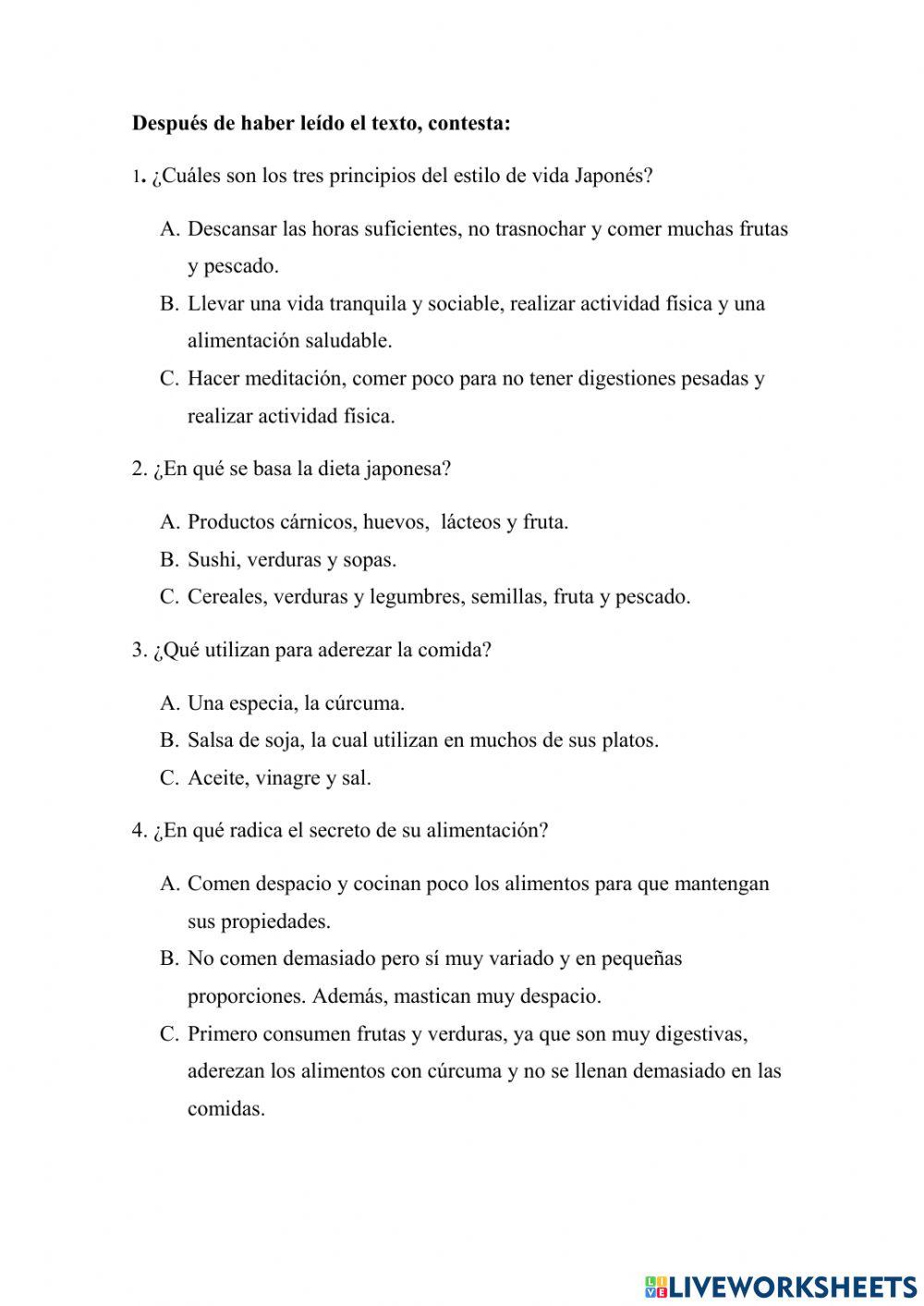 Repaso examen lengua