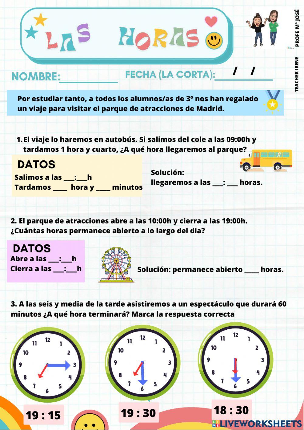 Las horas